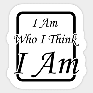 THE HIDDEN SECRET of Thought Motivational and Inspirational Sticker